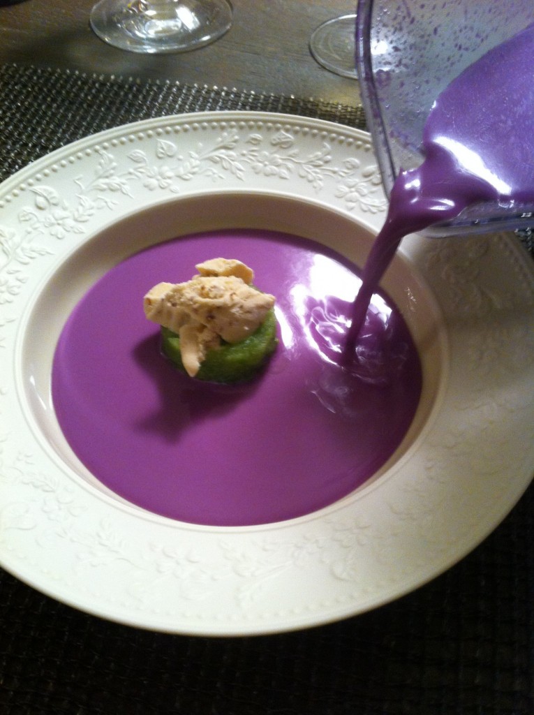Cabbage gazpacho